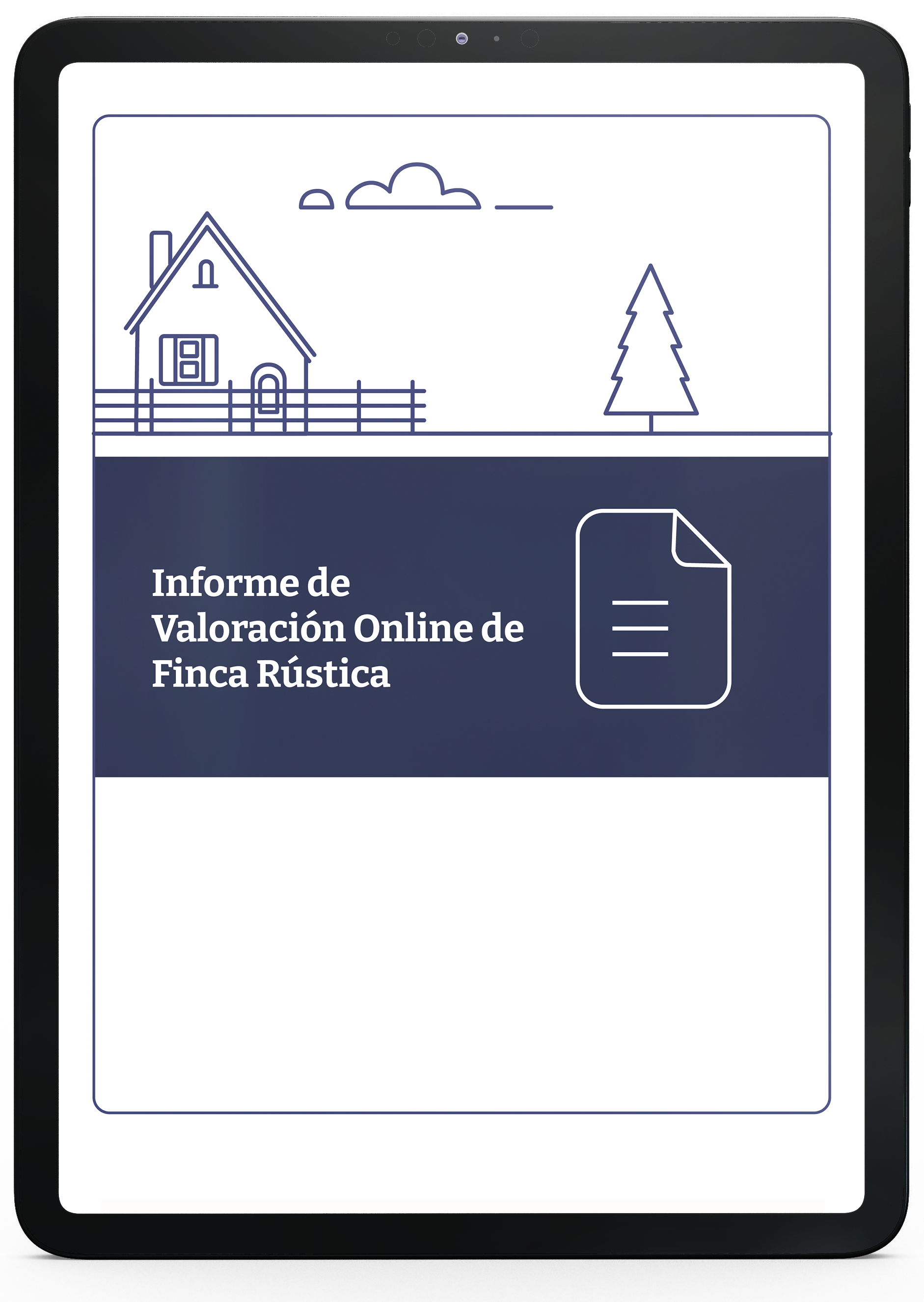 Informe de valoración online de finca rústica